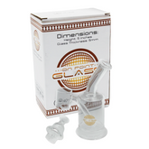 5" ON POINT GLASS CYCLONE BANGER MINI RIG & CARB CAP BOX SET